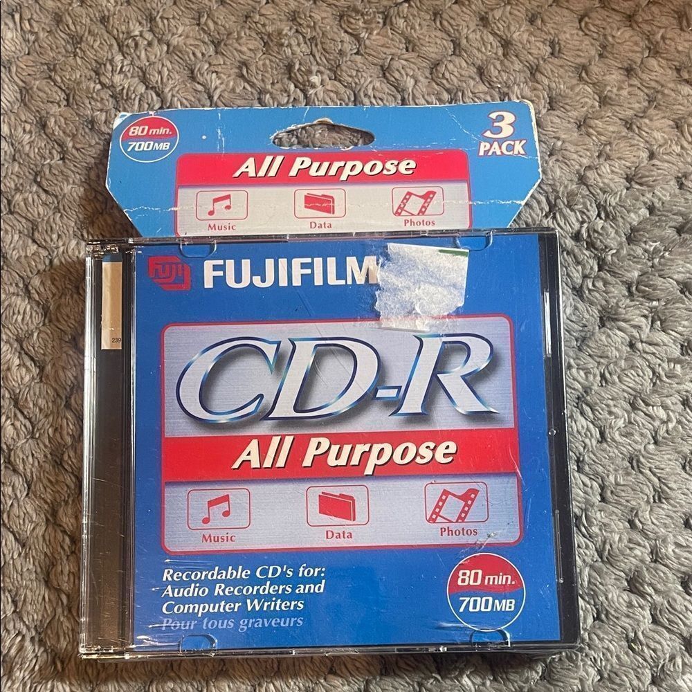 Fujifilm CD-R All Purpose Disc NEW